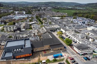 Airedale Hospital Aerial From Esri