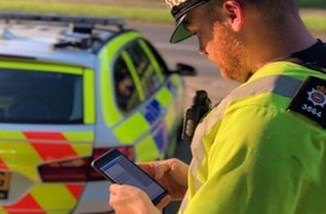 Police Roadside Check GOV.UK OGL