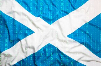 Scottish Flag Binary Code Istock 803285704 Birgitkorber