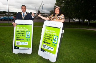 Graham Warke, Nicola Mccool From Derry City And Strabane District Council