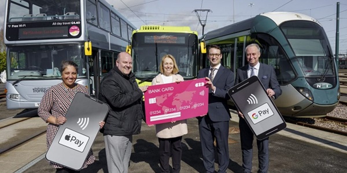 Nottingham launches multi-operator contactless travel payments