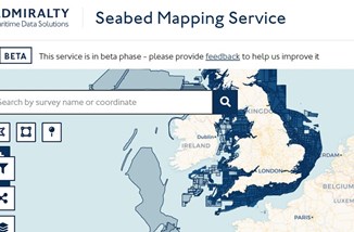 Seabed Mapping Service From UKHO