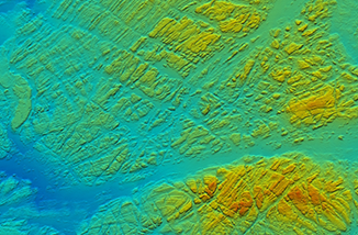 Multibeam Survey Seabed Off Plymouth By UK Hydrographic Office