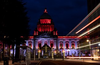 Belfast City Hall At Night From Belfast City Council
