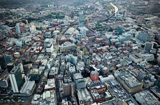 Manchester Aerial View Greater Manchester CA