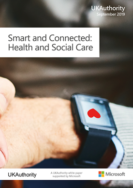 Smart and Connected - Health and Social Care report - front cover