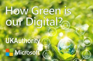 green digital report cover